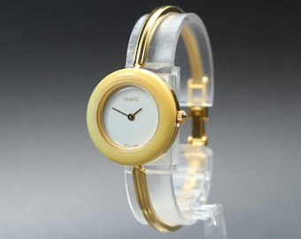 素晴らしいレディース ヴィンテージ GUCCI モデル 1900L ステンレス