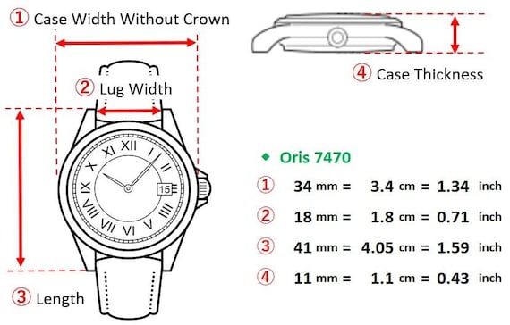Oris Pointer Date 7470 White Dial 34mm Automatic … - image 2