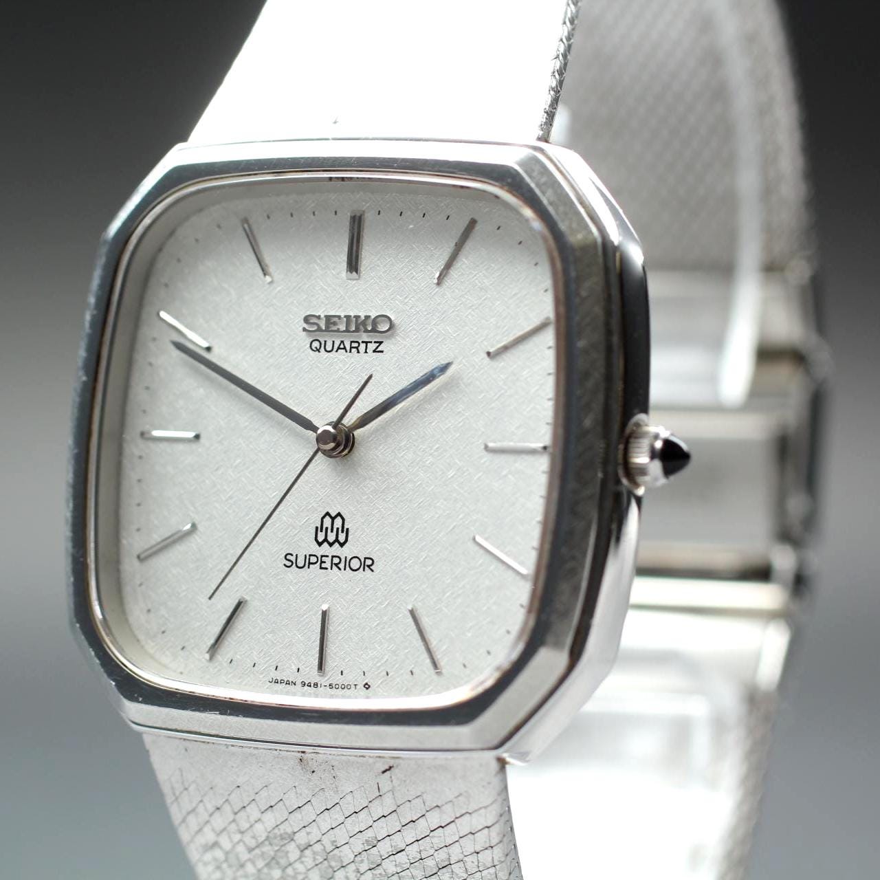 SEIKO Superior Twin 9481-5000 Silver Dial 32mm Men's Quartz Watch