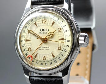 Oris big crown pointer date 7400b automatic 32mm men's watch japan [near mint]