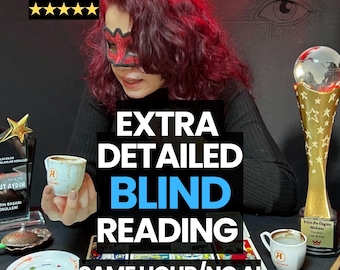 Blind Psychic Reading, No Tools, Same Hour