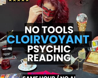 Same Hour Clairvoyant Psychic Reading, Honest Spiritual Advice