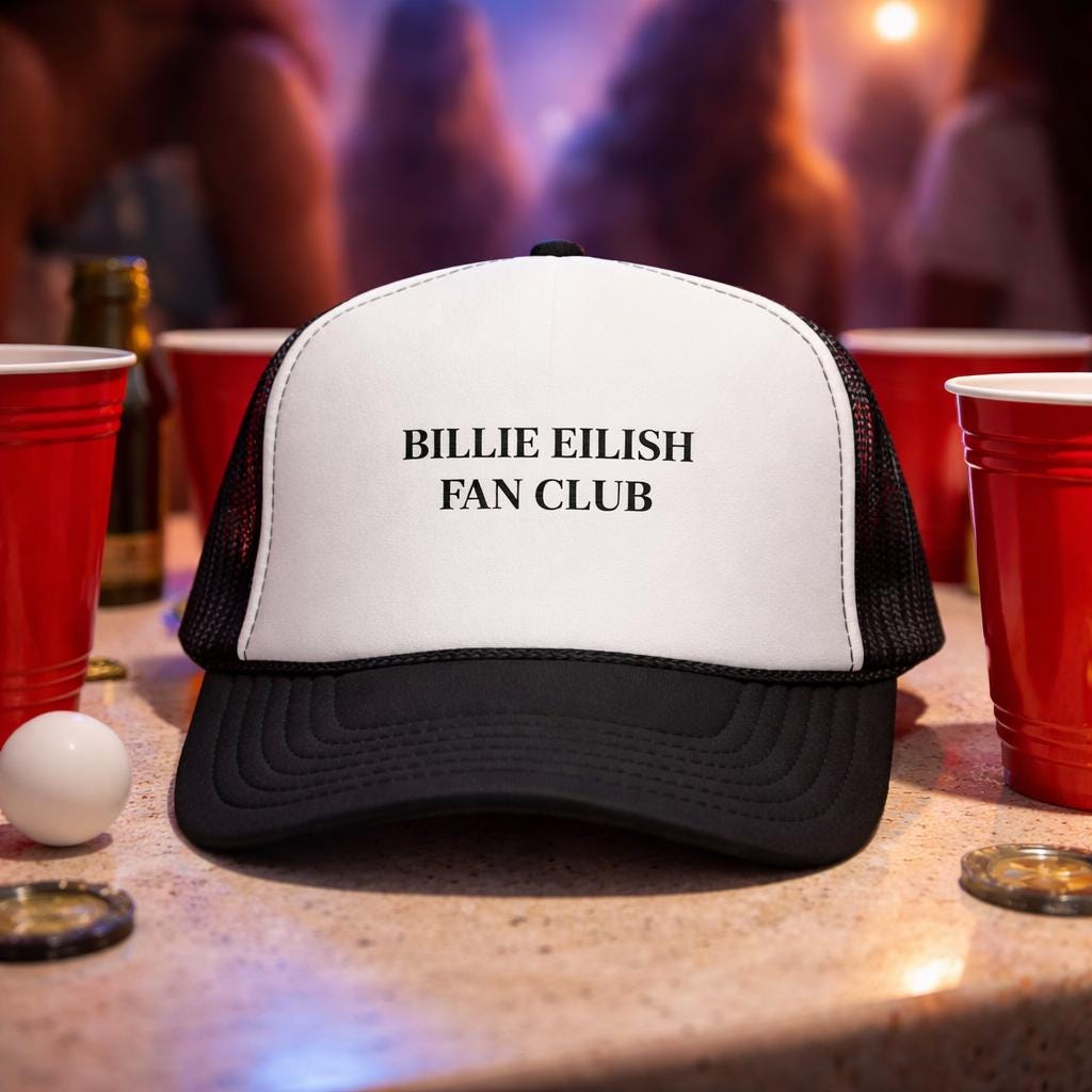 Billie Eilish Baseball Cap - Etsy
