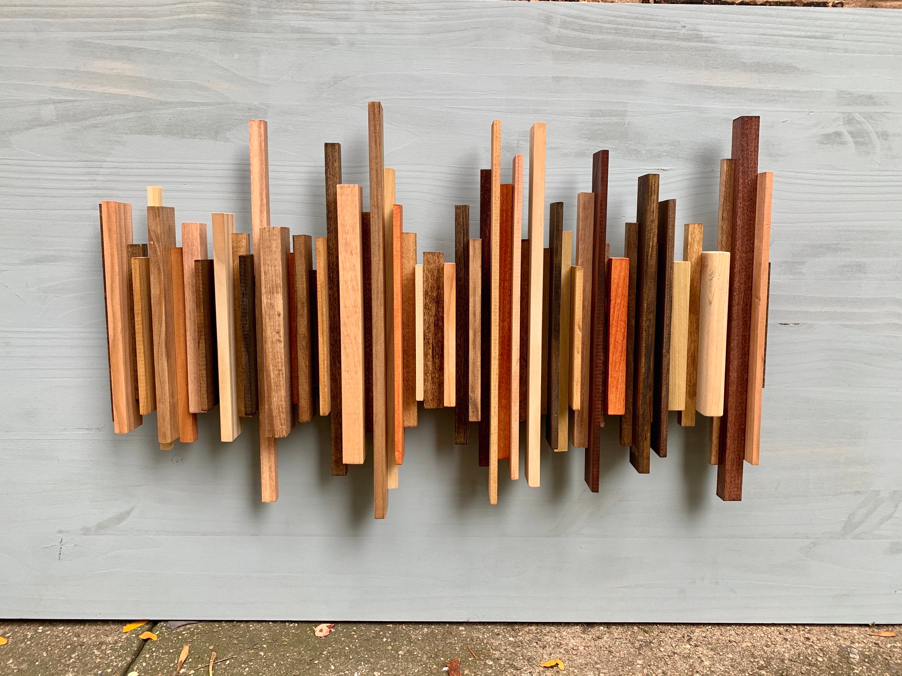 Thinking Out Loud- Ed Sheeran Wood Soundwave, Sound Wave Art