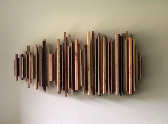 Into the Mystic - Van Morrison Sound Wave Art, Wood Soundwave Wall