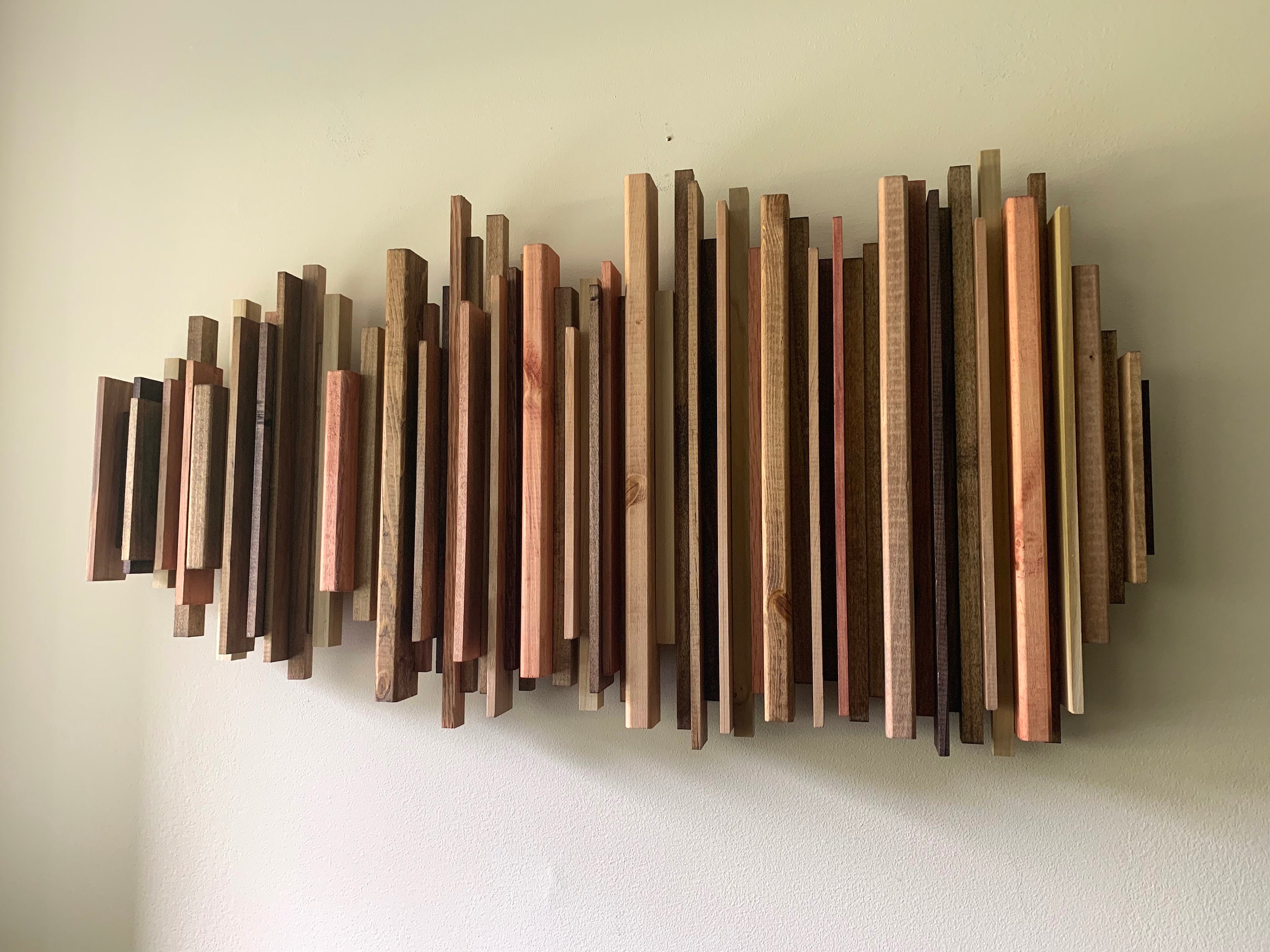 Into the Mystic - Van Morrison Sound Wave Art, Wood Soundwave Wall
