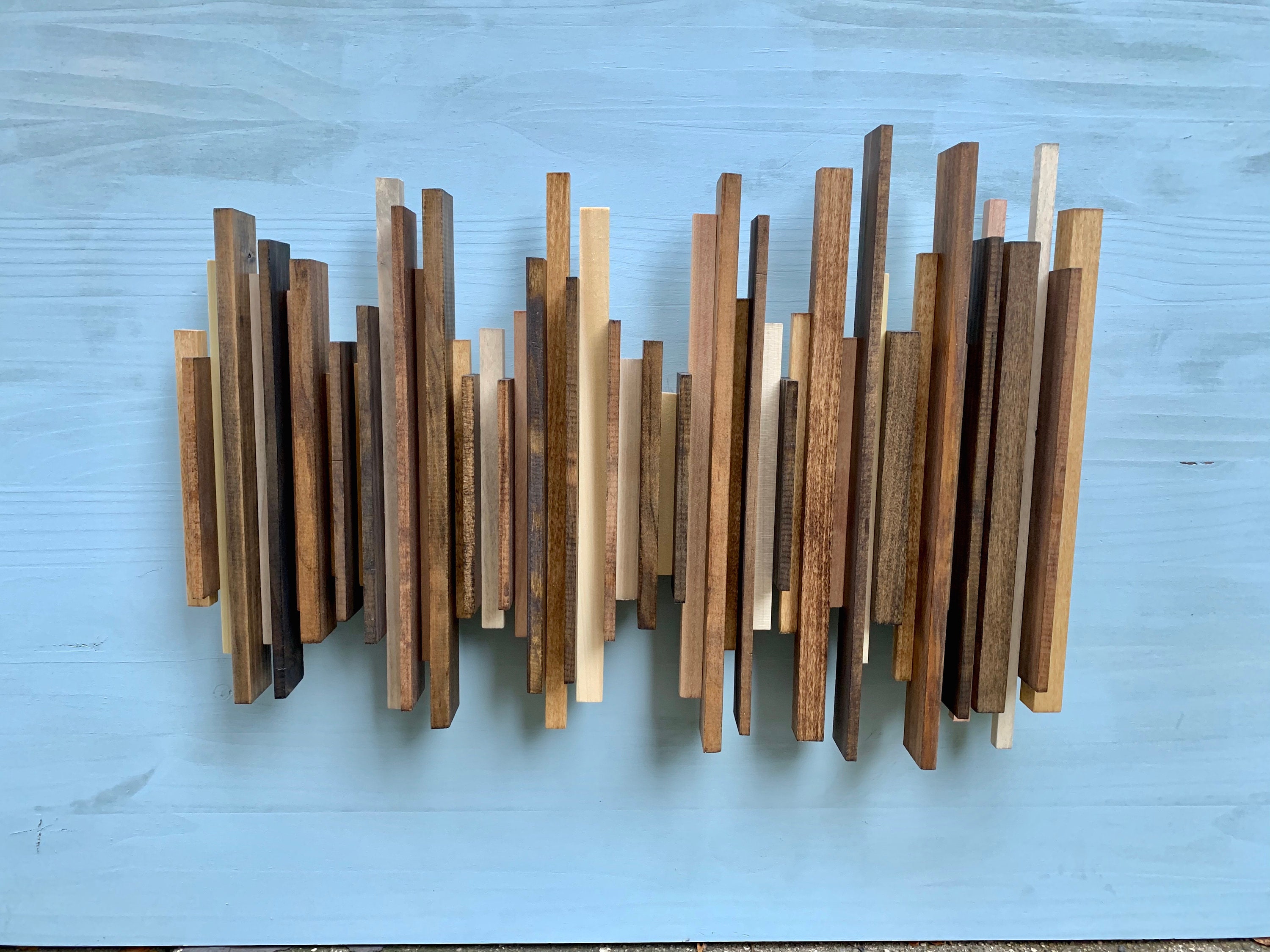 They Love Each Other - Grateful Dead Sound Wave Art, Wood Music