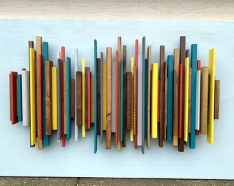 Sea of Love - The Honey Drippers Sound Wave Art, Wood Soundwave Wall Sculpture, 5th Anniversary Gift