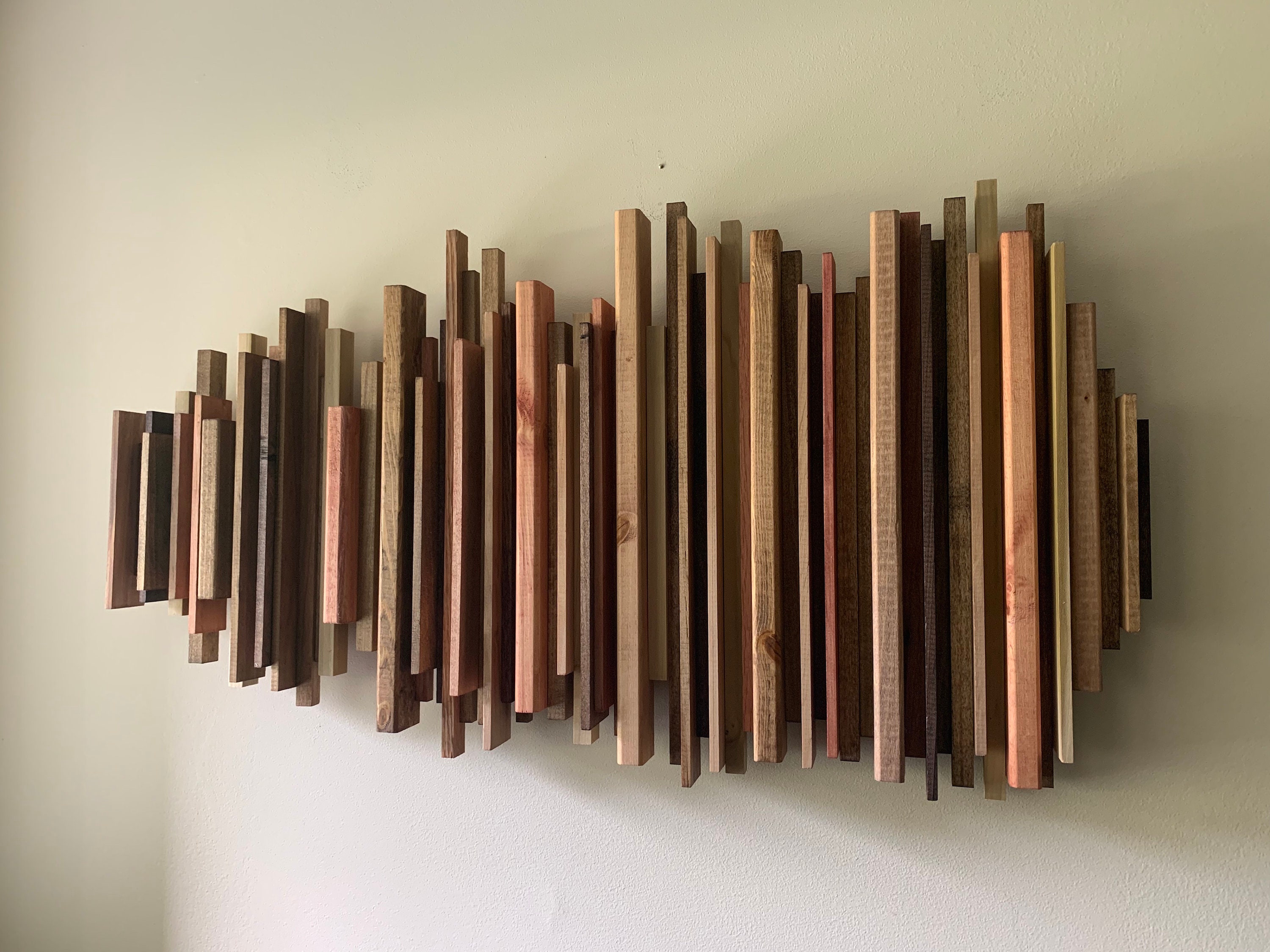 Into the Mystic - Van Morrison Sound Wave Art, Wood Soundwave Wall