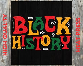 Black History Month African American Pride DTF Transfer: Juneteenth Ready to Press