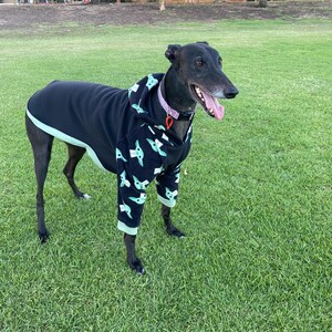 Sudadera con capucha Greyhound - talla pequeña - estampado de Baby Yoda imagen 8