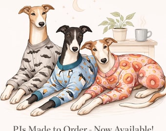 Camiseta de manga larga Greyhound Large - HECHA A PEDIDO - Talla GRANDE