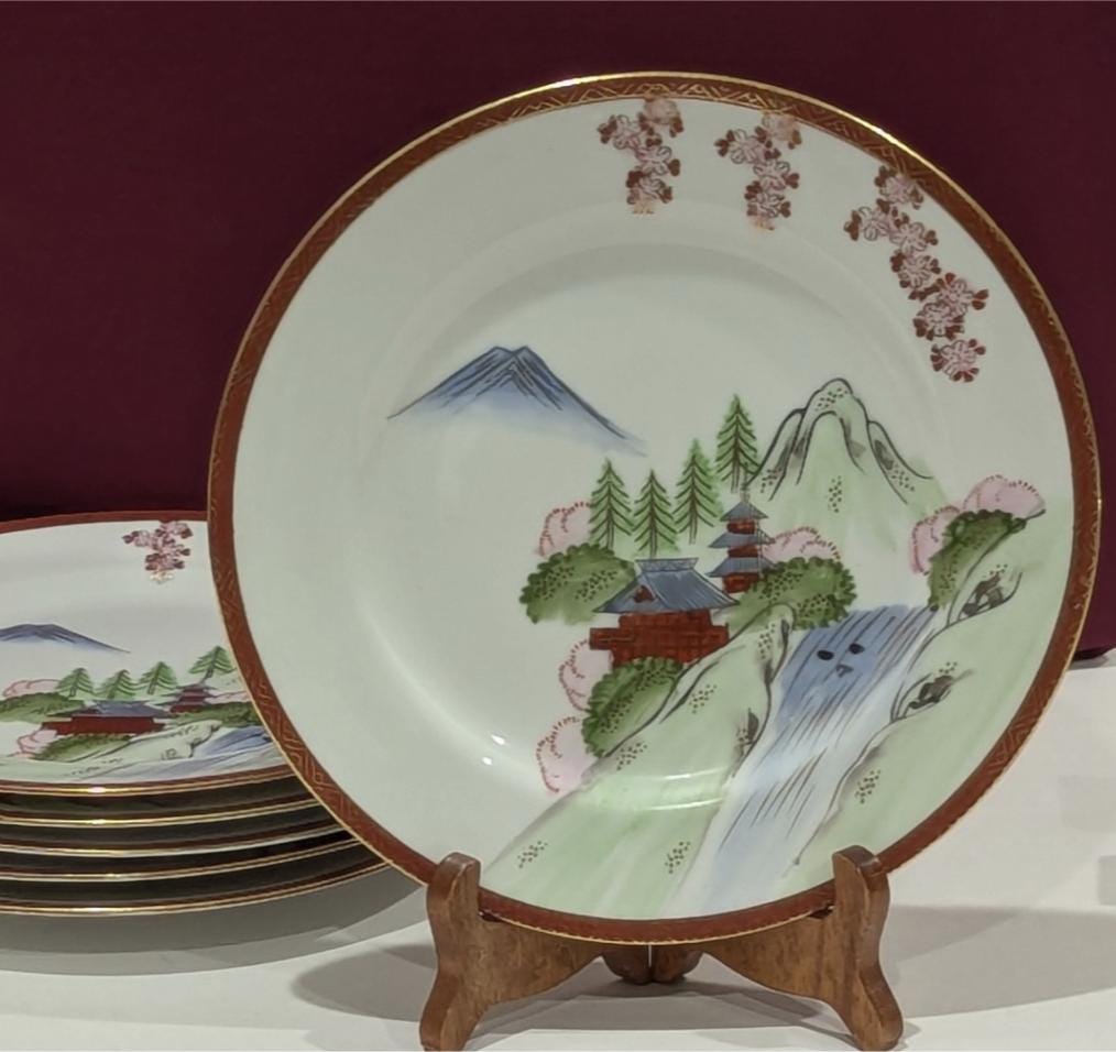 Mt Fuji Dinnerware - Etsy