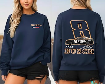 Kyle Busch 8 NASCAR Shirt – Race Car Tee for Stock Car Fans