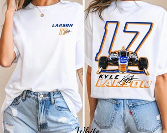 IndyCar Kyle Larson Racing Shirt – Arrow McLaren Nummer 17 Fahrer Fan T-Shirt