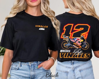 MotoGP マーベリック・ビニャーレス レーシングシャツ – ライダー番号12 モーターサイクルファンTシャツ