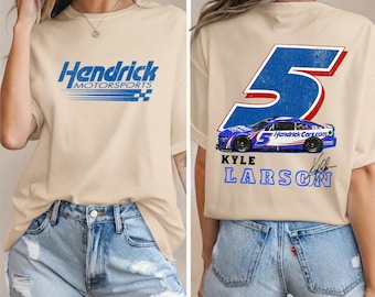 Kyle Larson 5 Nascar Shirt – Rennfahrer-T-Shirt für Motorsportfans