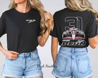 Esteban Ocon F1 Number 31 T-Shirt - Haas F1 Fan Gift