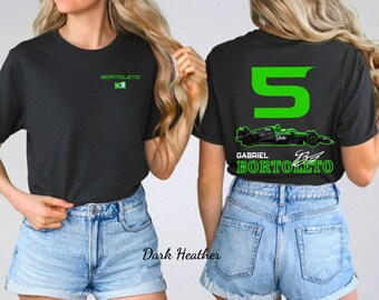 Gabriel Bortoleto F1 Number 5 T-Shirt - Sauber Fan Gift