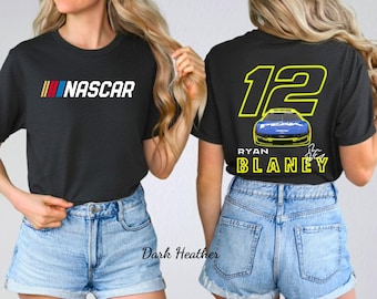 ライアン・ブラニー 12番シャツ – 熱心なファンのためのNASCARレースデーTシャツ