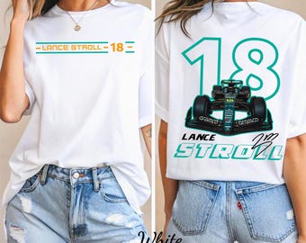 ランス・ストロール F1 ナンバー18 Tシャツ - アストンマーティンファンへのギフト