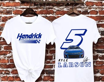 Kyle Larson 5 Shirt - Renn-Meister-T-Shirt für Geschwindigkeits-Fans