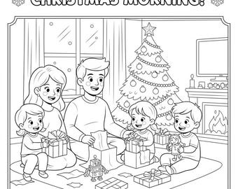 Libro mágico para colorear de Navidad de Papá Noel