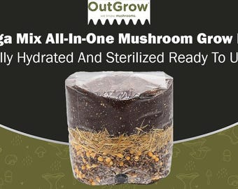 Mega Mix All-In-One Mushroom Grow Bag