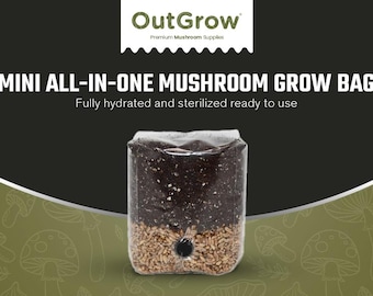 Mini All-In-One Manure-Based Mushroom Grow Bag