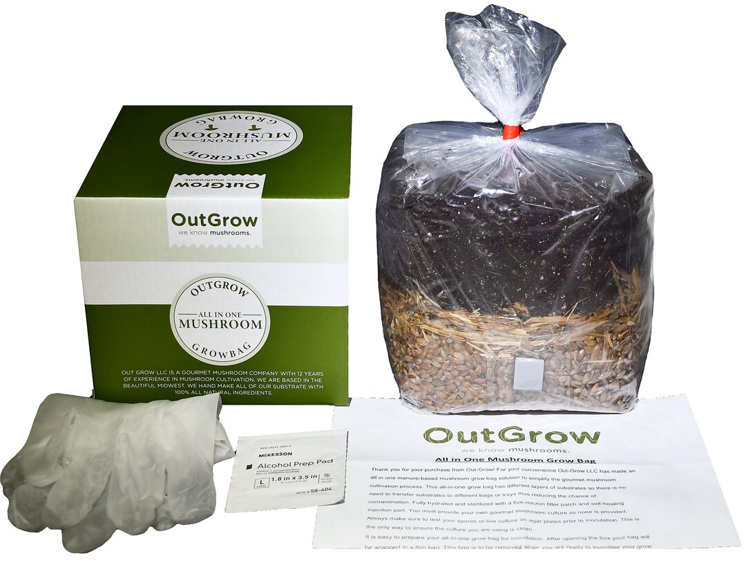 Manure Loving Mushrooms Grow Bag (Shroom Bomb)