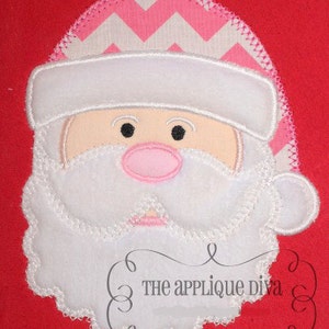 Christmas Santa  Digital Embroidery Design Machine Applique