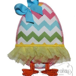 Ostern Eggberta das Ei digitale Stickerei Design Maschine Applique