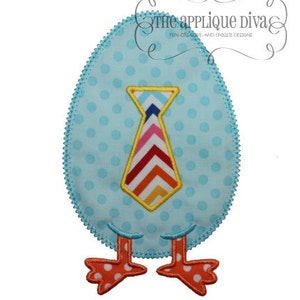 Ostern Eggbert dem Ei digitale Stickerei Design Maschine Applique