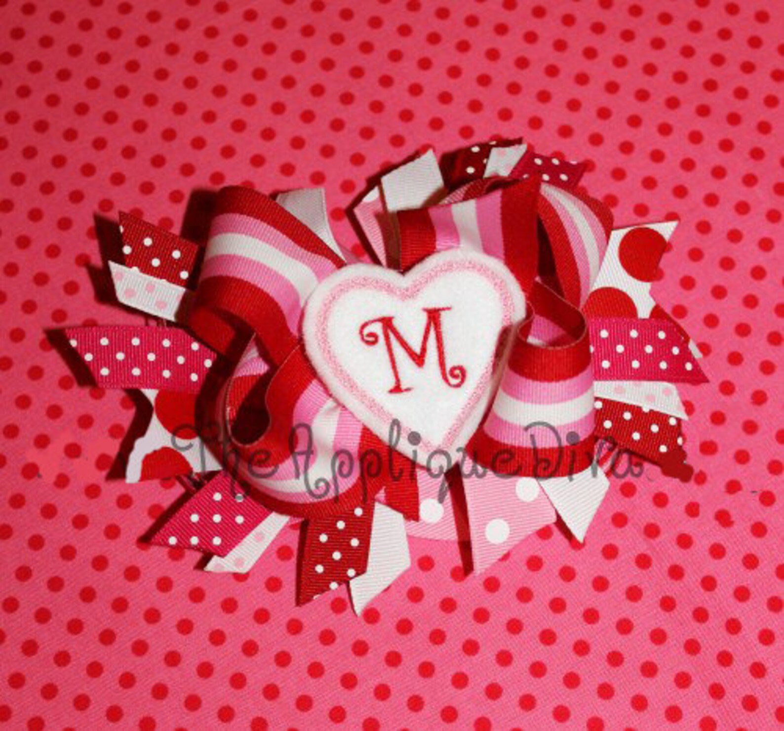 40+ Heart Lollipop With Bow Embroidery