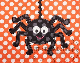 Halloween Daddy Long Legs Spider Digital Embroidery Design Machine Applique