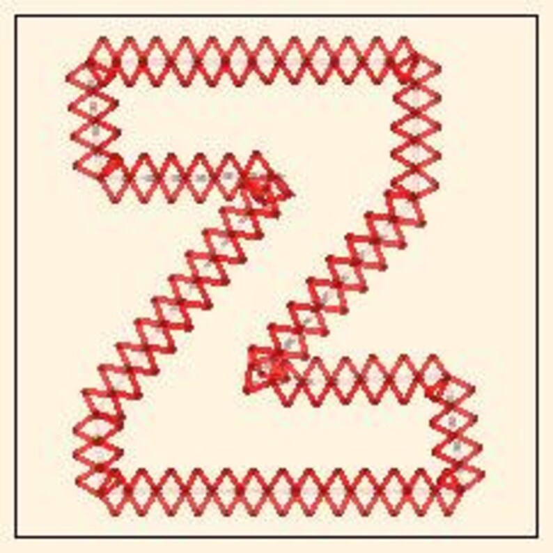 Madison Font Embroidery Design Machine Applique Letters