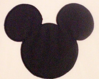Mouse Head Embroidery Design Machine Applique Plus free Mini