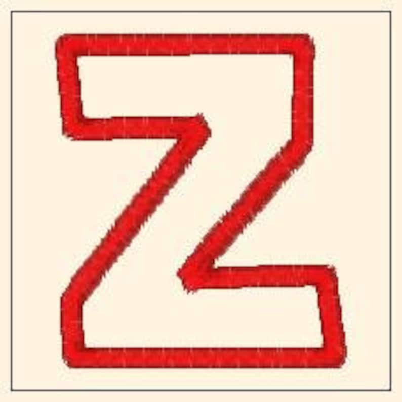 Madison Font Embroidery Design Machine Applique Letters