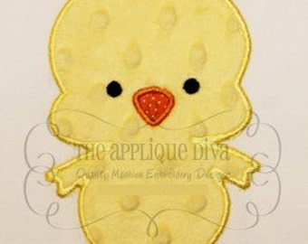Easter Baby Chick Embroidery Design Machine Applique