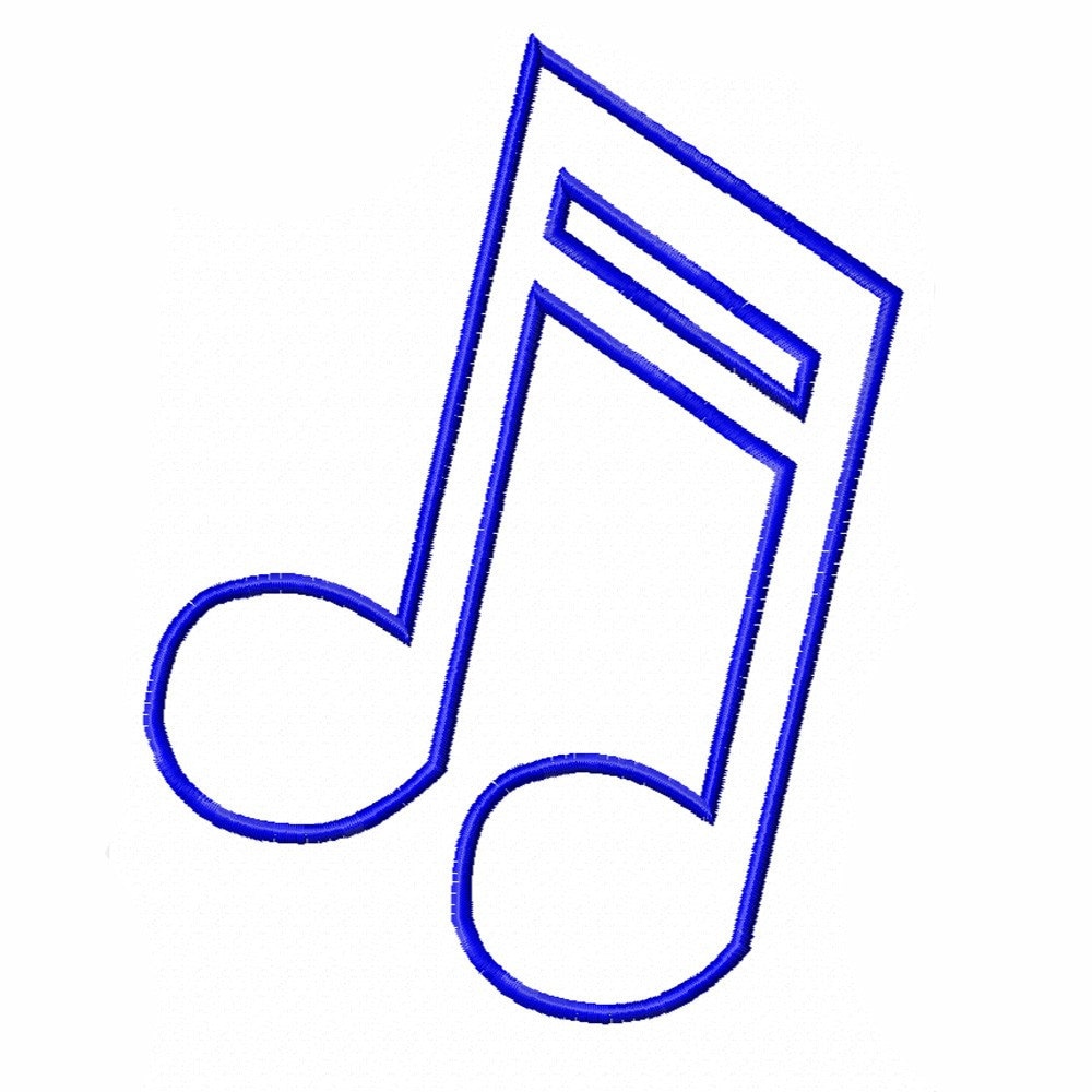Free Music Note Embroidery Design Ideas for You