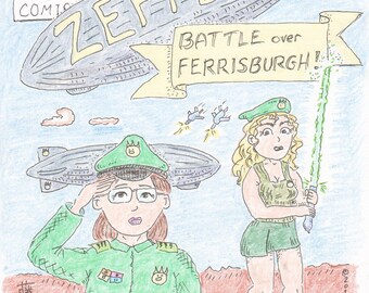Part 1. Zeppelin: Battle over Ferrisburgh