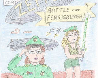 Part 2. Zeppelin: Battle over Ferrisburgh