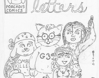 Linked Letters Coloring Book