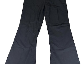 Y2K Madden NYC Flare Leg Cut Black Stretch Dress Pants Size XXL