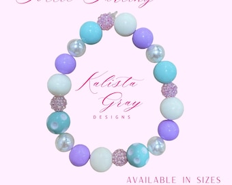 Pastel Beaded Dog Necklace – Girly Pet Jewelry, Dottie Darling