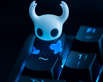 Hollow Knight Artisan Keycap, resina traslucida retroilluminata, regalo per giocatori