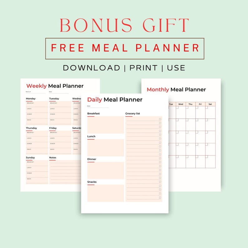High Magnesium Food List Printable | Magnesium-Rich Foods & Grocery Chart — original Etsy mockup 7