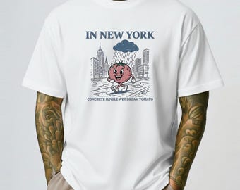 Camiseta "En la jungla de hormigón de Nueva York", divertida parodia del Empire State - TRASLADADA a una nueva tienda - CONSULTA LA DESCRIPCIÓN