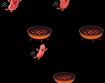 Biff High Diving Png Svg, Rolig klippdykningskorv, BBQ-grillning, Grillrökning (digital nedladdning).