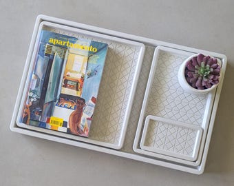 Decorative Tray Set | Minimalist Catchall Bundle | Concrete Decor